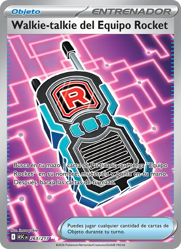Walkie-talkie del Equipo Rocket