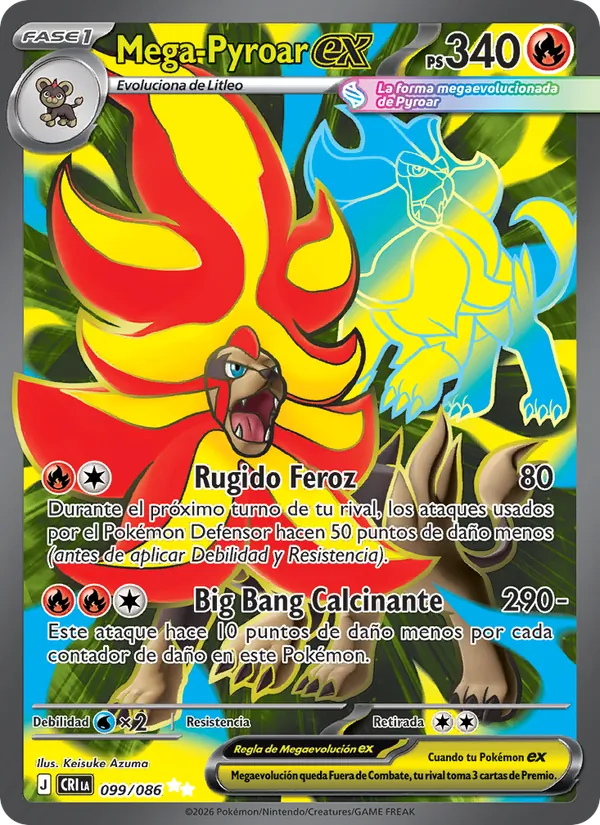 Mega-Pyroar ex